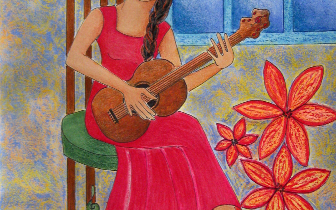 Girl with Guitar